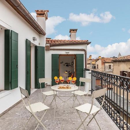 La Bricola Terrace Apartment Venecia Exterior foto